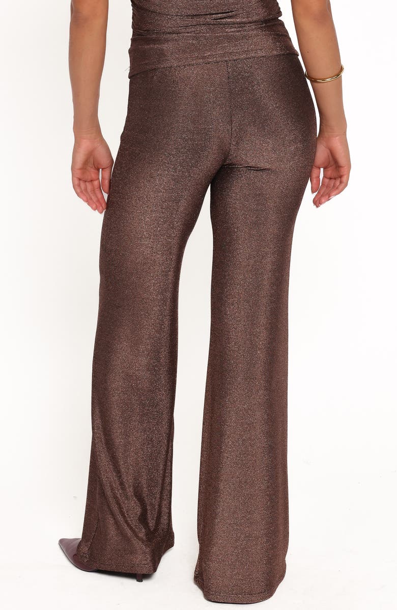 Petal & Pup Sydney Wide Leg Pants, Alternate, color, Bronze