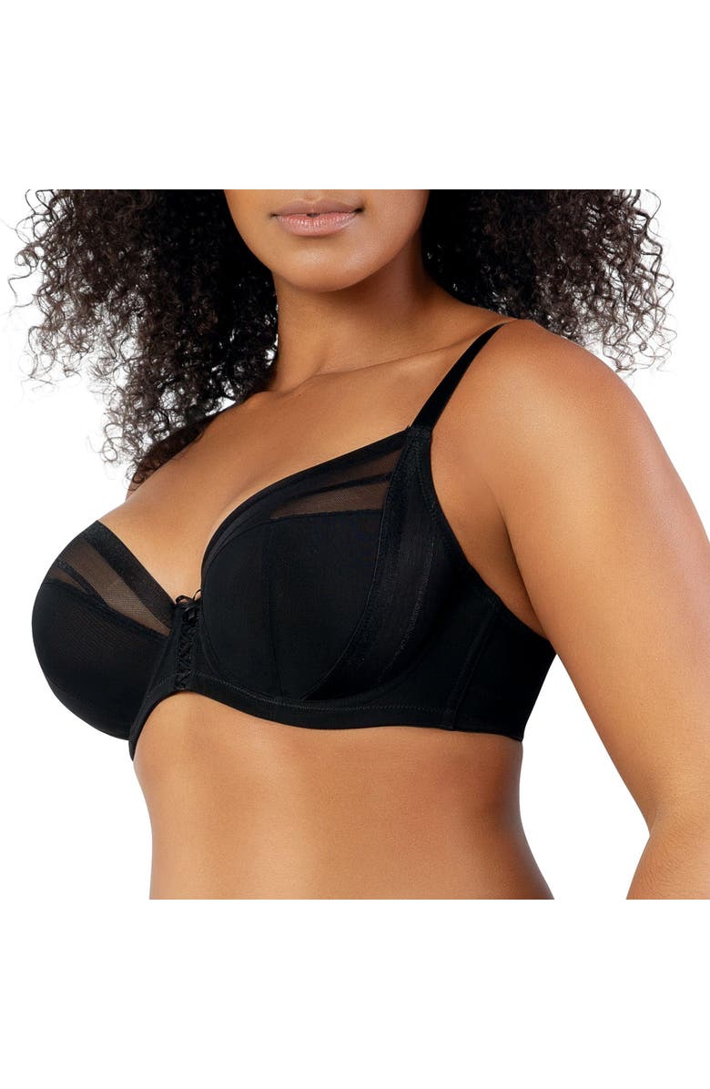 Parfait Shea Plunge Unlined Bra, Alternate, color, 