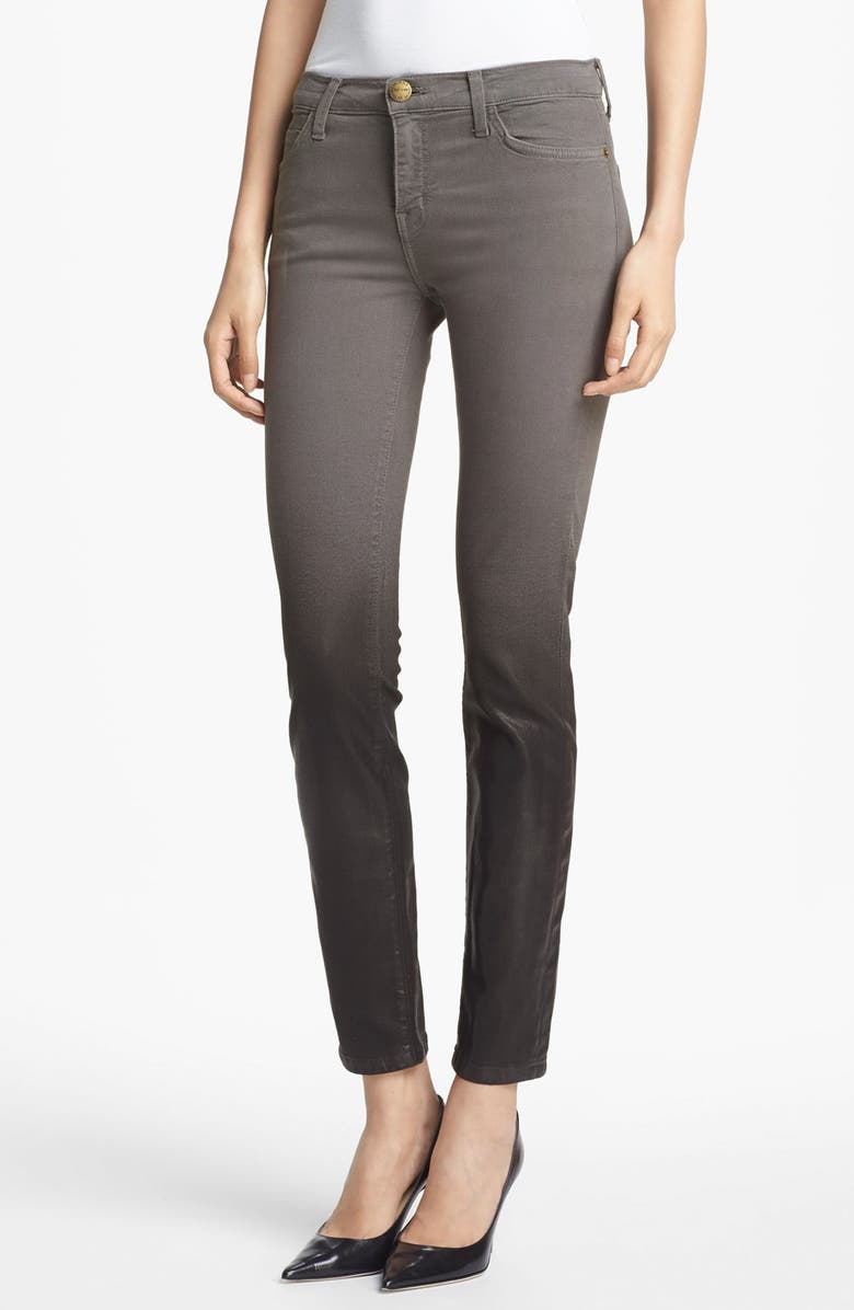 Current/Elliott 'The Stiletto' Coated Stretch Jeans, Main, color,