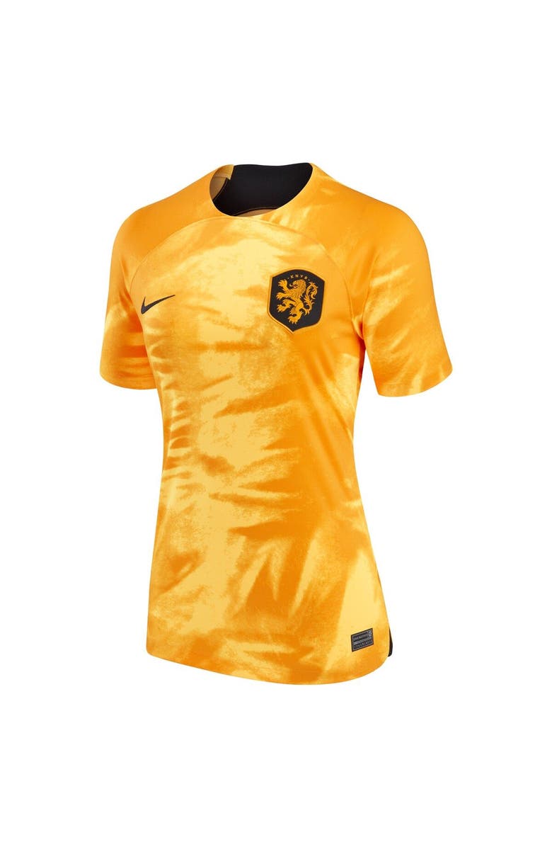 Nike Women's Nike Orange Netherlands National Team 2022/23 Home Breathe Stadium Replica Blank Jersey, Alternate, color,