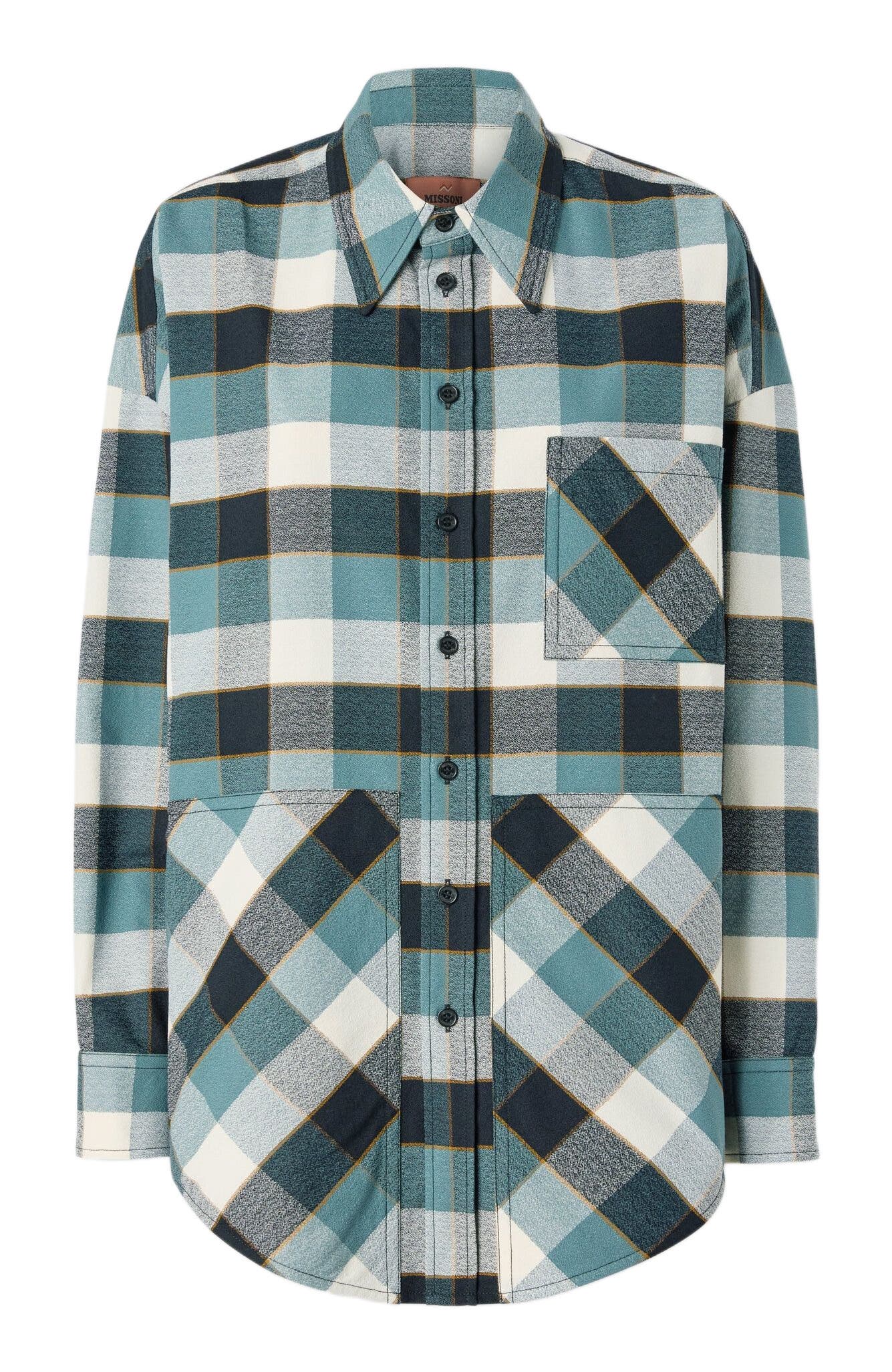 Oversized Check Shirt - image 4