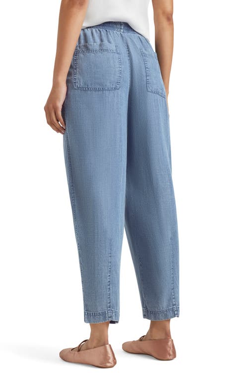 Splendid Ryan Indigo Drawstring Barrel-leg Pants