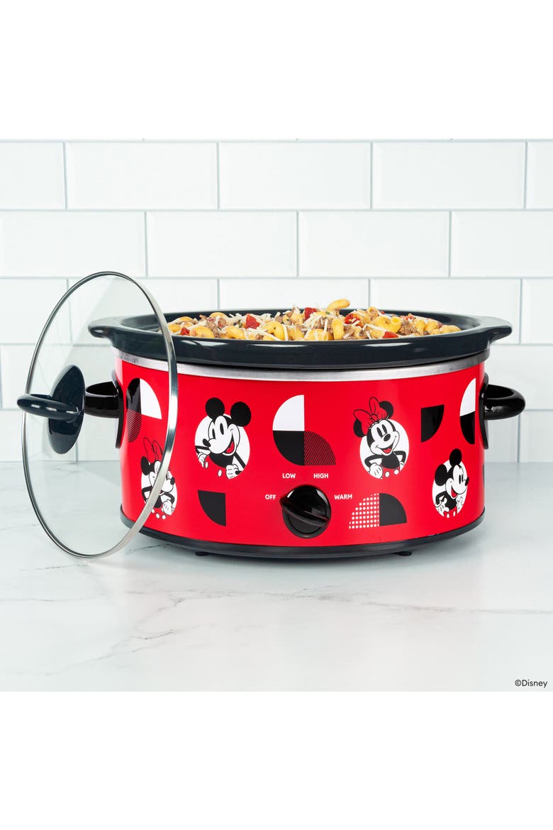 Disney Mickey and Minnie 5Qt Slow Cooker, Alternate, color, None