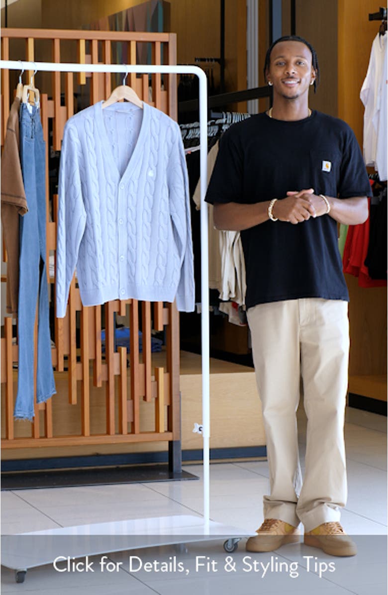 Carter Cable Cotton Cardigan, sales video thumbnail