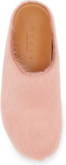 Fussbett Sabot Genuine Calf Hair Clog