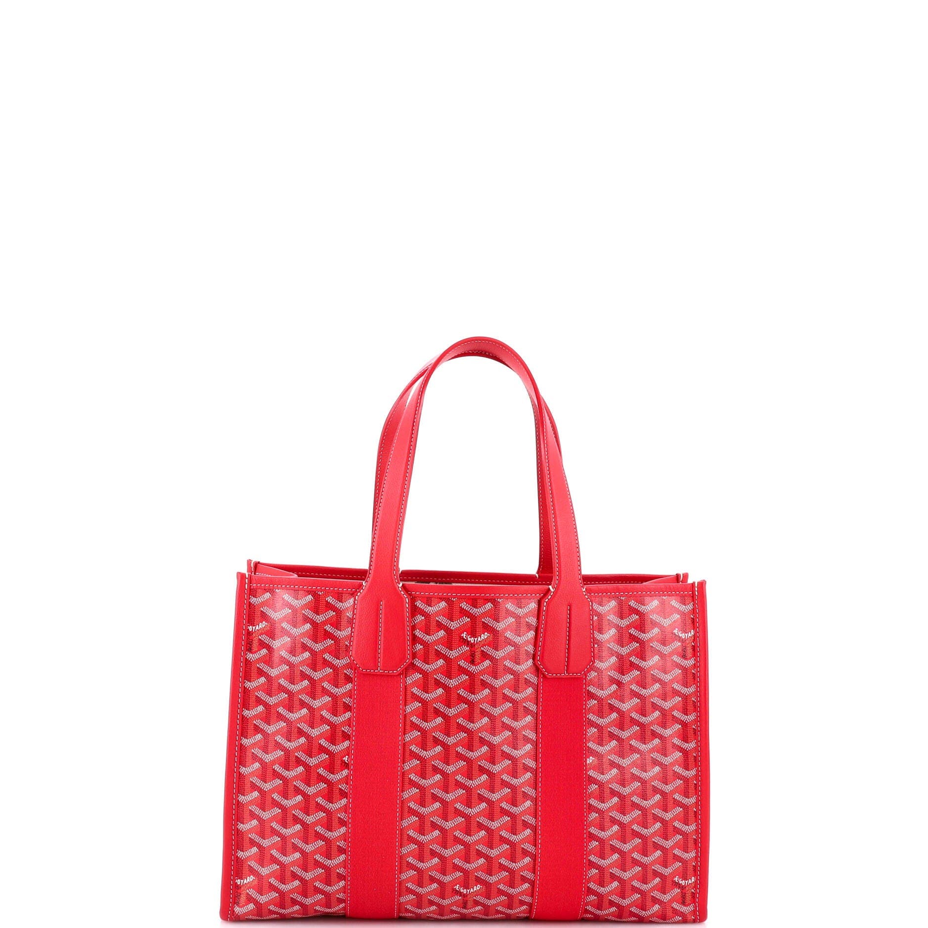 Villette Tote Coated Canvas PM, Alternate, color, Red