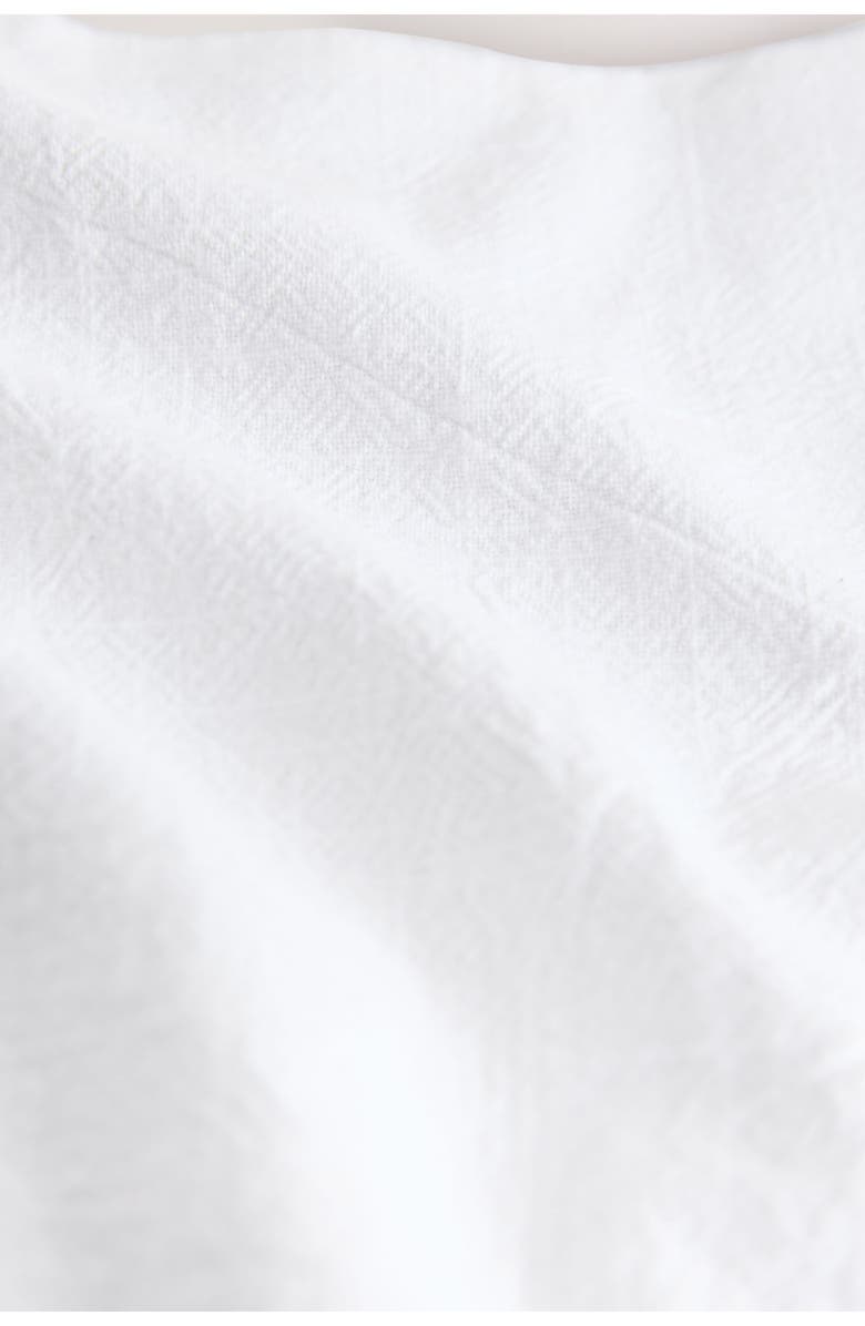 NEXT Floral Embroidered Front Tie Vest, Alternate, color, White