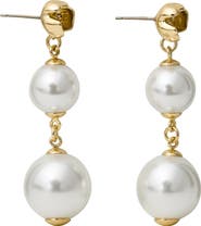 Kate Spade New York faux pearl drop earrings