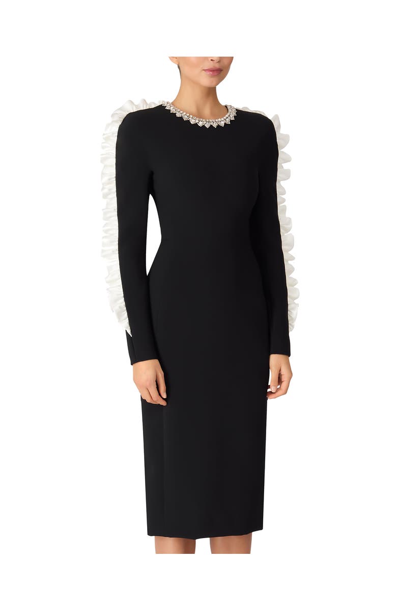 Jenny Packham Cheri Dress, Alternate, color, Liquorice