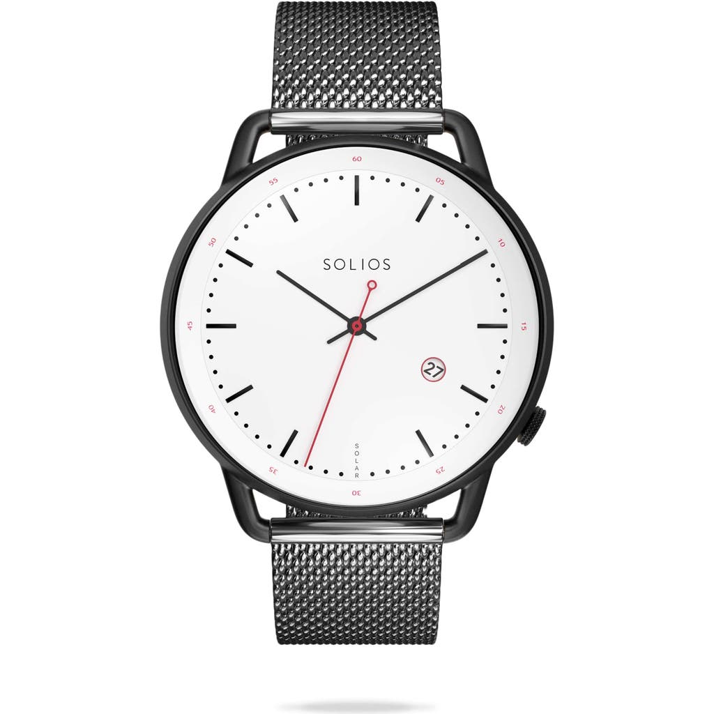 Solios Watches The Solar Curve | White Dial