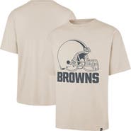 '47 Men's '47 Tan Cleveland Browns Bouldering Imprint Ravine Foundation T-Shirt