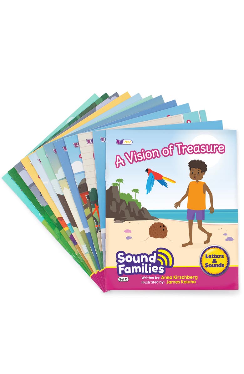 Junior Learning Decodable Readers Sound Families Rcontrolled Fiction Phase 5.5, Alternate, color, Multicolored