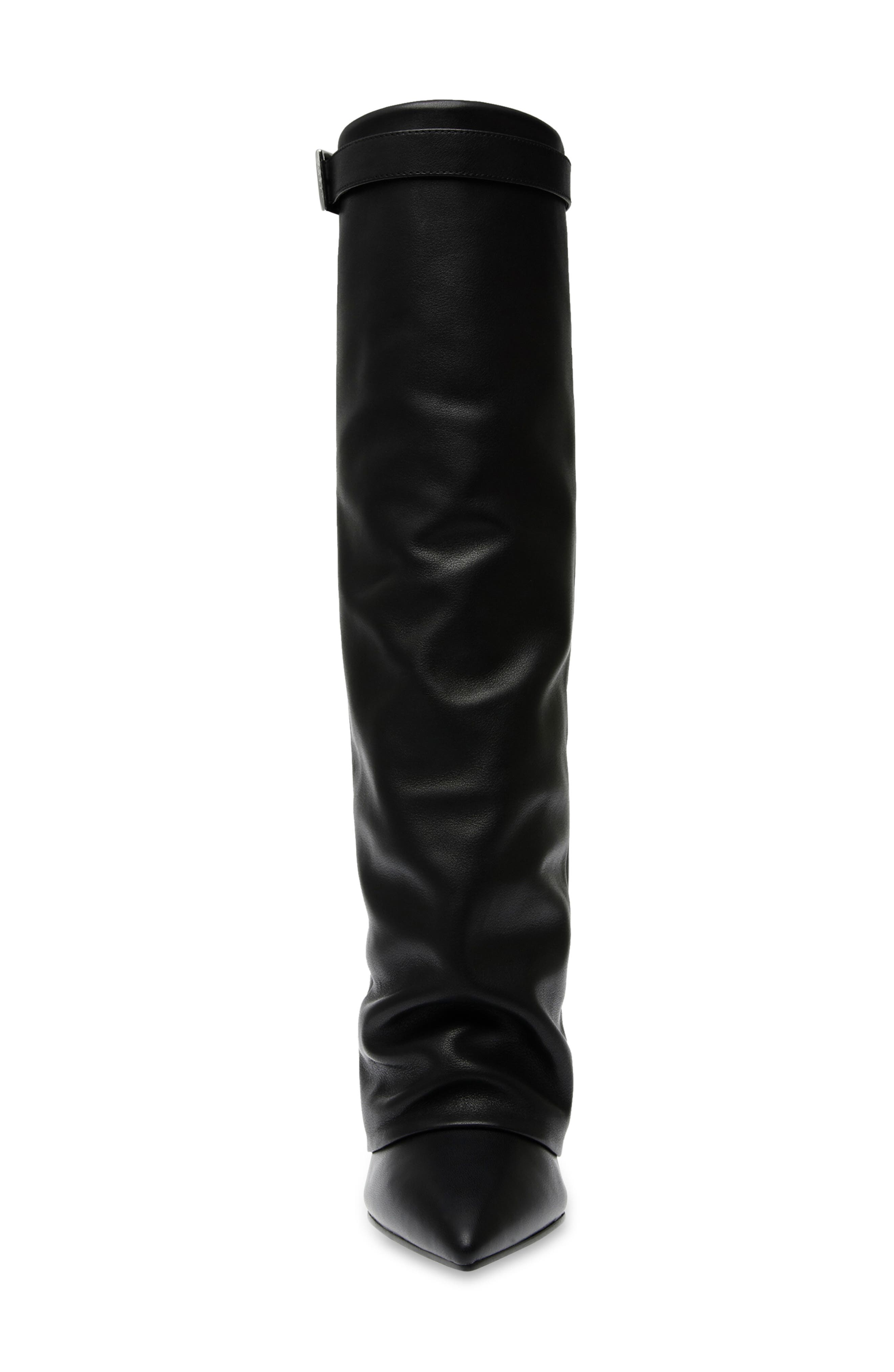 Steve Madden Corenne Foldover Shaft Pointed Toe Knee High Boot, Alternate, color, 