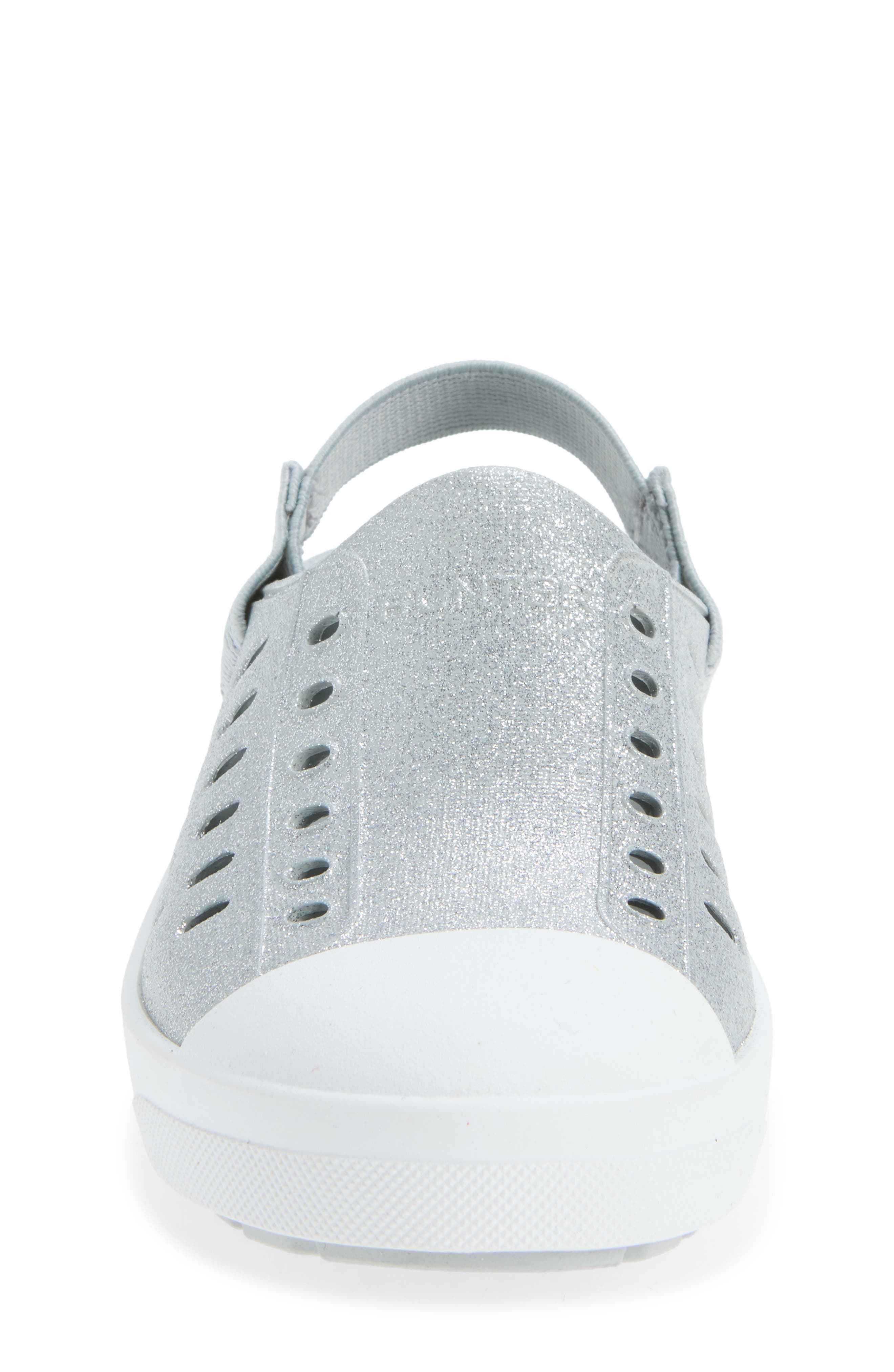 Hunter Kids' Jaime Slide Sandal, Alternate, color, Silver