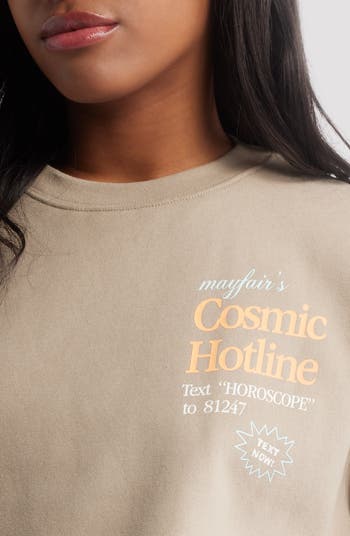 Cosmic Hotline Crewneck Sweatshirt