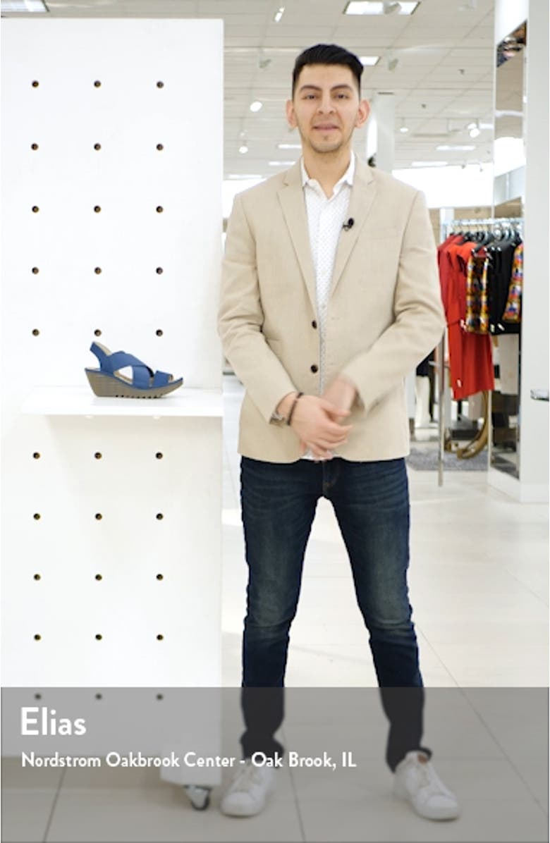 Yaji Cross Wedge Sandal, sales video thumbnail