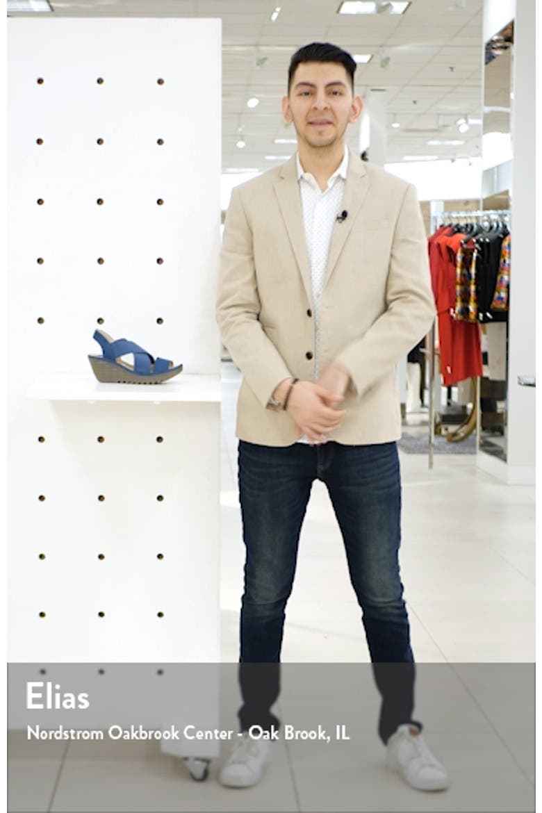 Yaji Cross Wedge Sandal video