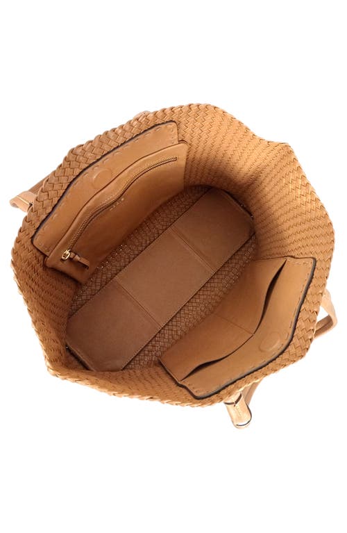 Lodis Marisa Woven Tote In Brown