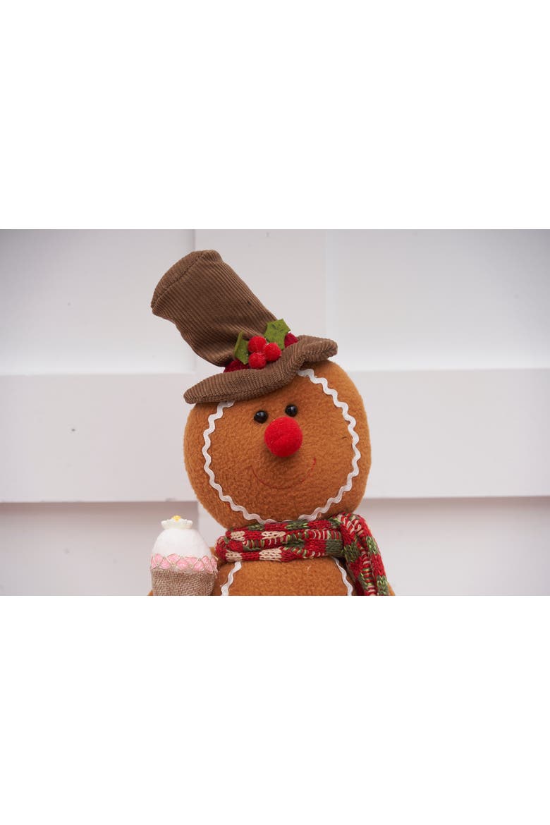 Mr. Gingerbread Doll, Alternate, color, Orange