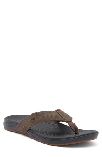 Reef Cushion Spring 2.0 Flip Flop In Brown/black
