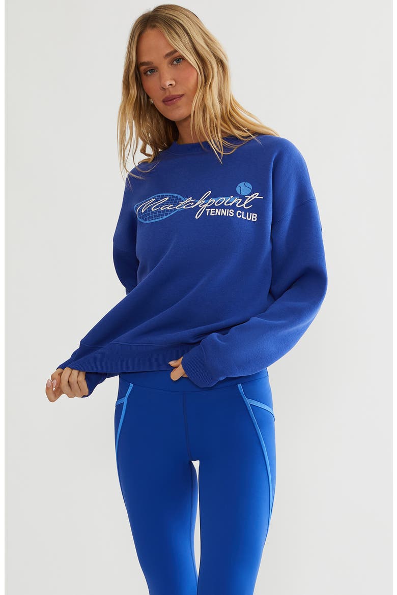 Devyn Oversize Sweatshirt, Alternate, color, MIDNIGHT BLUEBELL