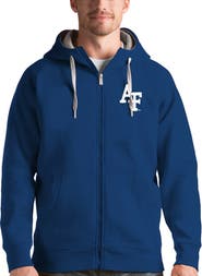 ANTIGUA Men's Antigua Royal Air Force Falcons Victory Full-Zip Hoodie