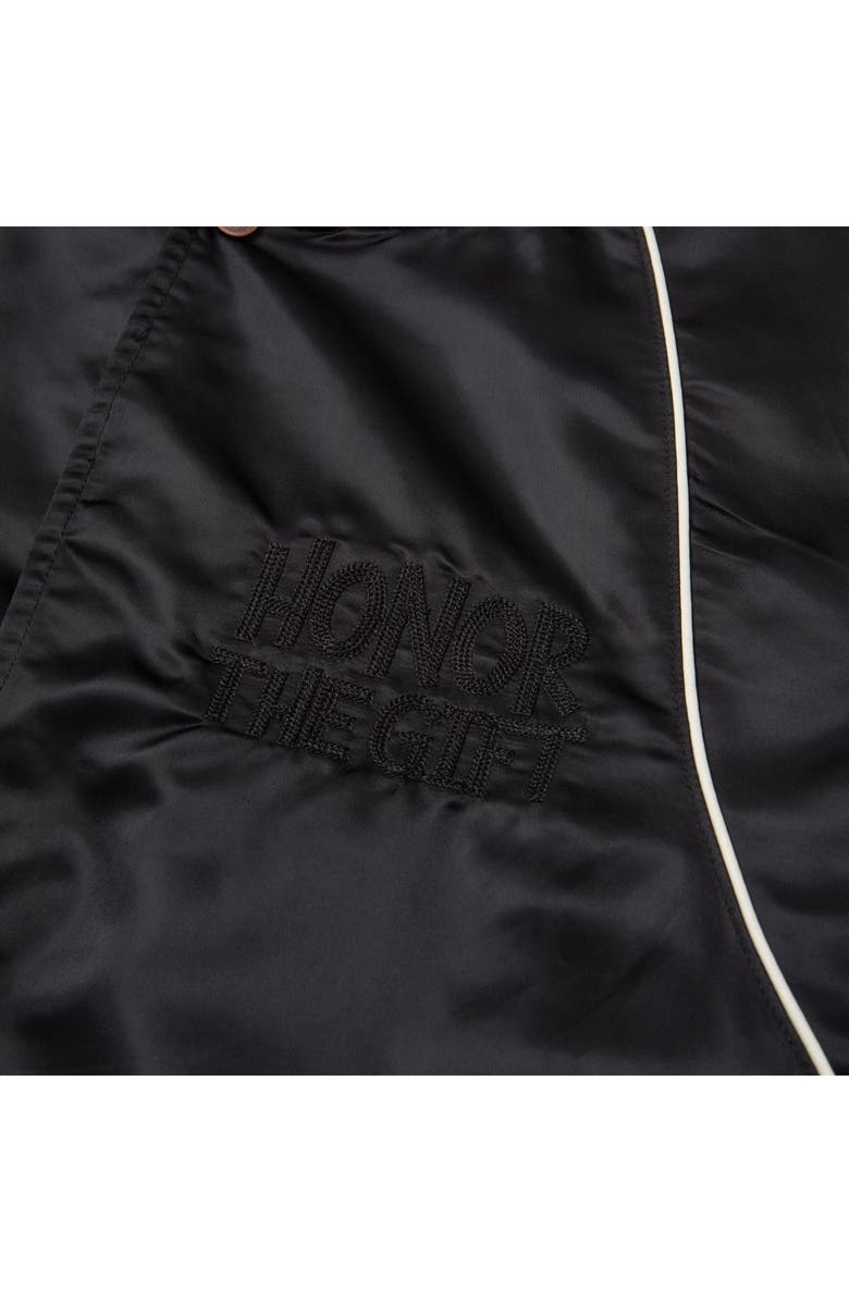 HONOR THE GIFT Satin Bomber Jacket, Alternate, color,