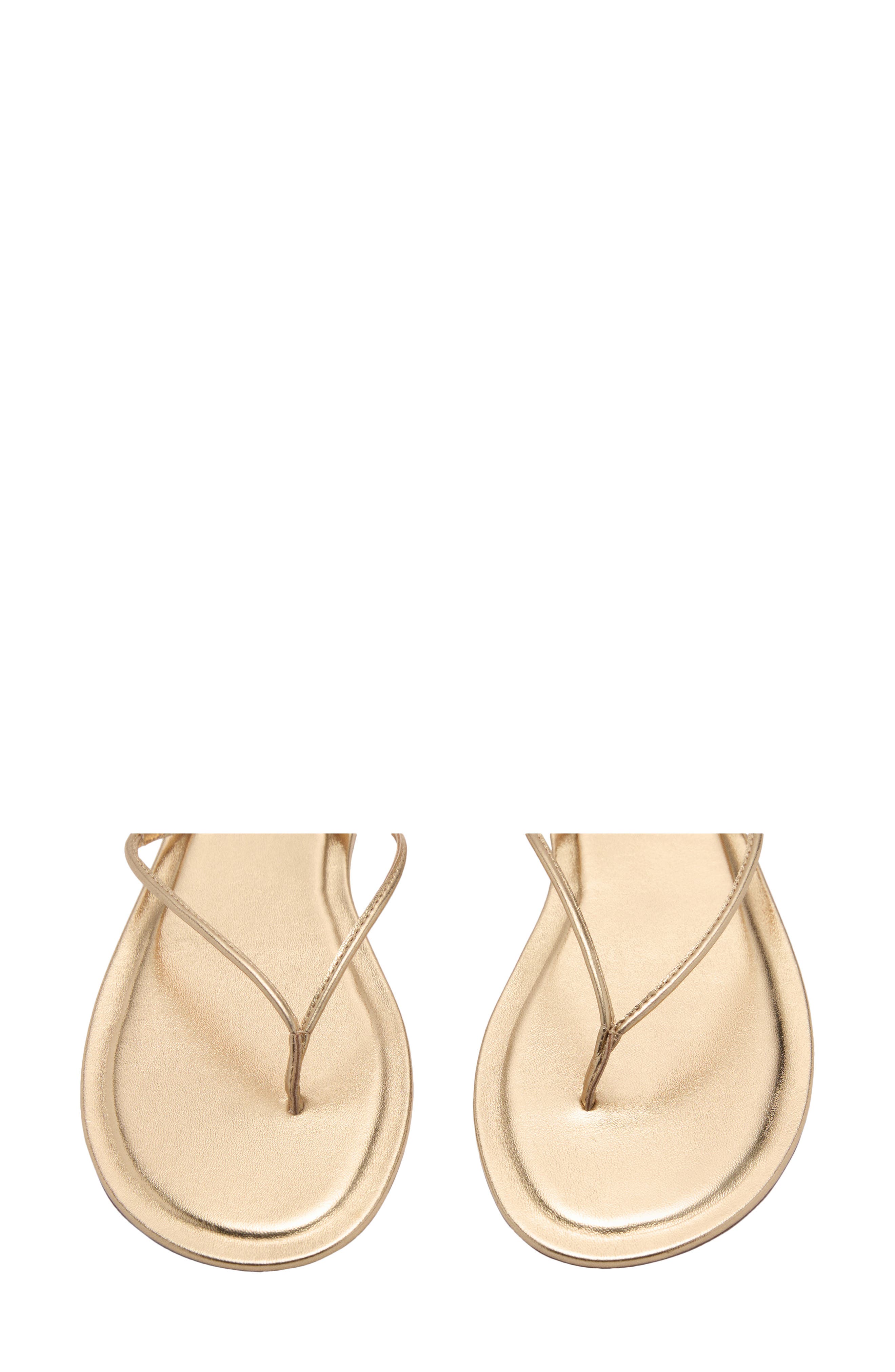 MANGO Strips Sandal, Alternate, color, Gold