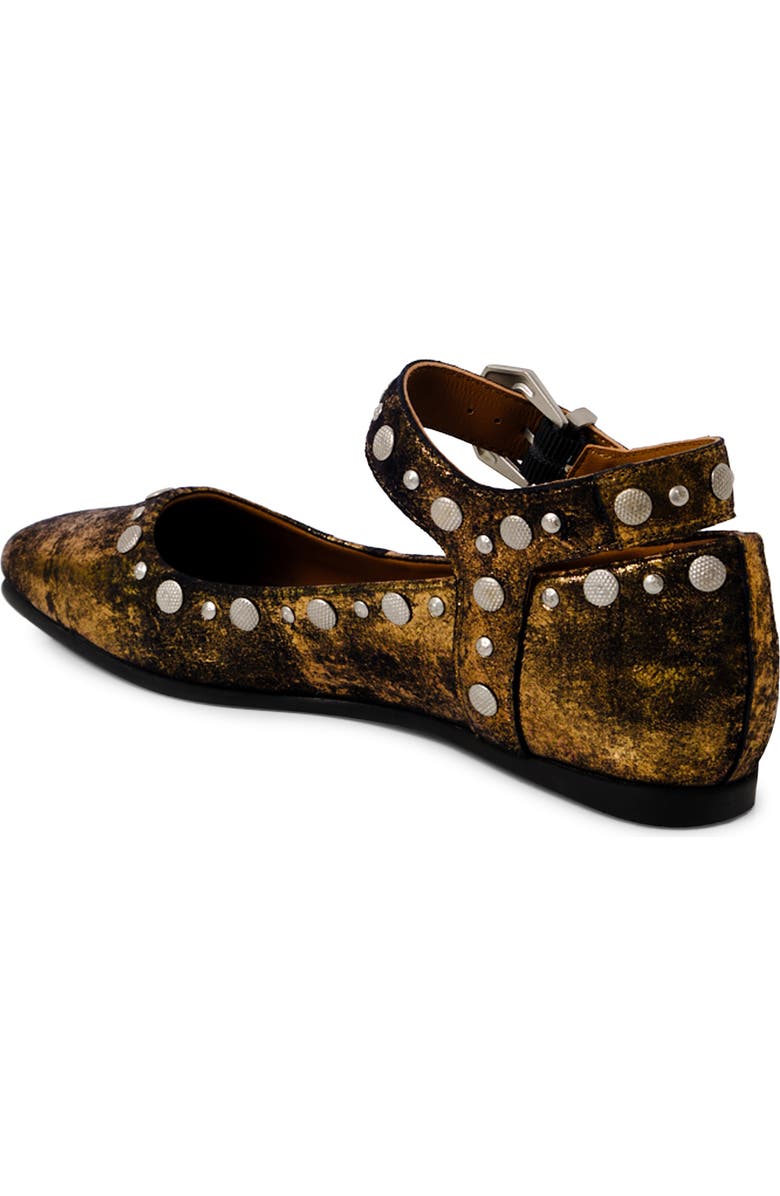 Free People Mystic Mary Jane Flats, Alternate, color, Bronze Age Metallic