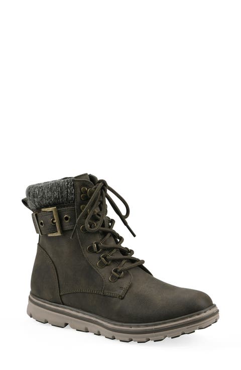 Kimmie Knit Cuff Side Zip Boot (Women)