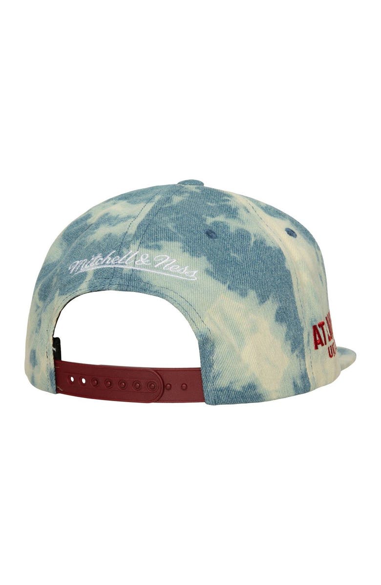 Mitchell & Ness Men's Mitchell & Ness Blue Atlanta United FC Acid Wash Snapback Hat, Alternate, color,