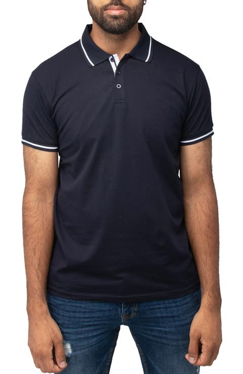 Pipe Trim Knit Polo
