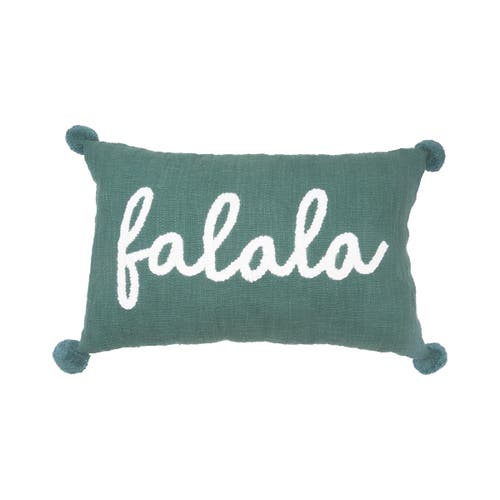 carol & frank A Christmas Holiday Tufted Solid Pillow Collection in Green  product