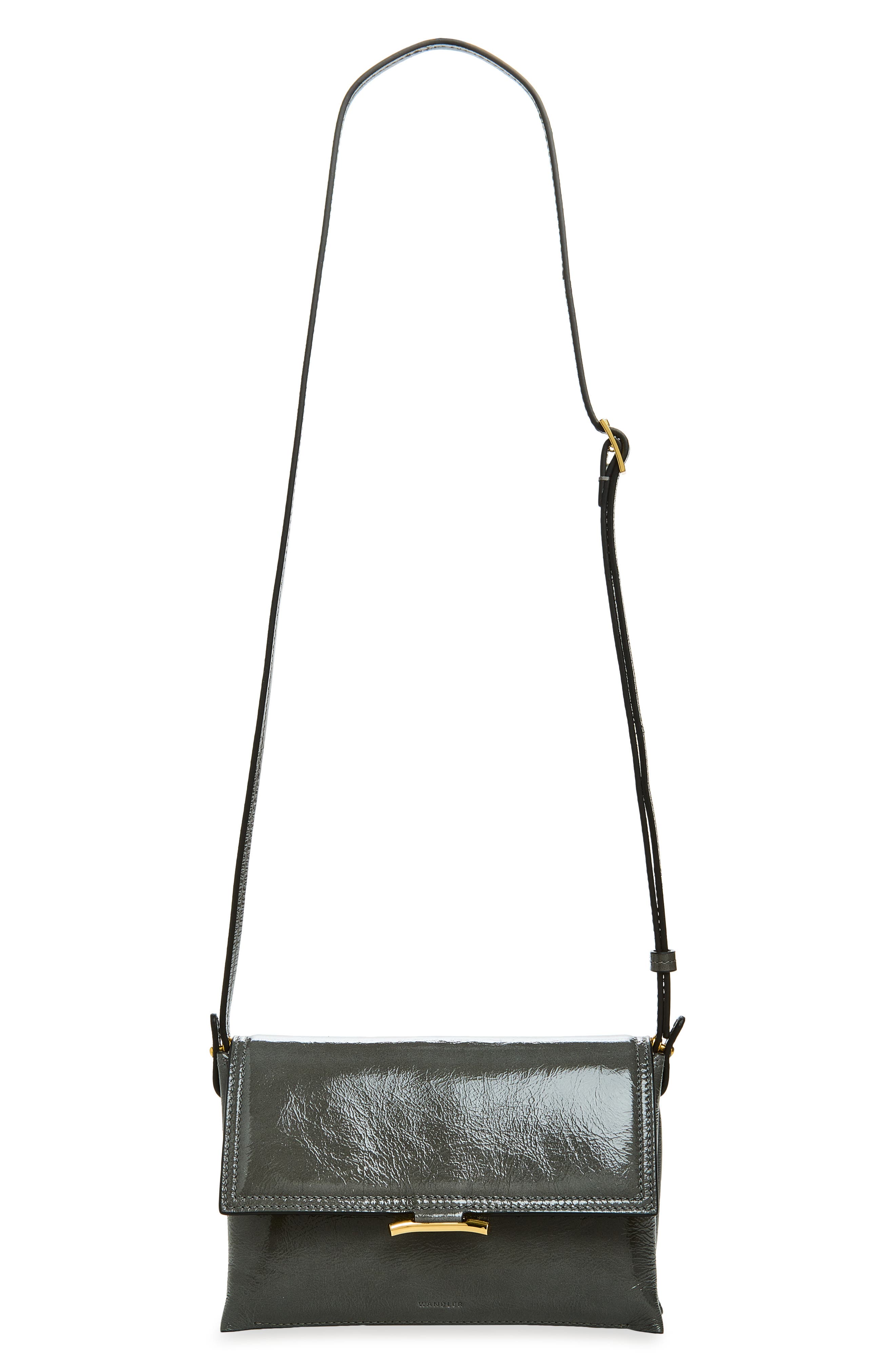 Ida Trio Leather Clutch, Alternate, color, CONCRETE GLAZE