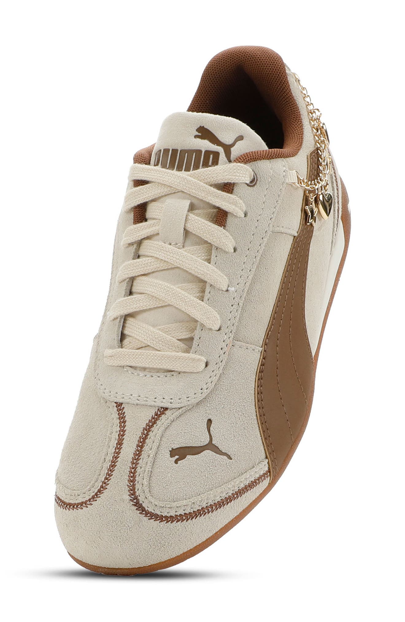 Speedcat Replicatch Sneaker, Alternate, color, ALPINE SNOW/ COFFEE/ GOLD