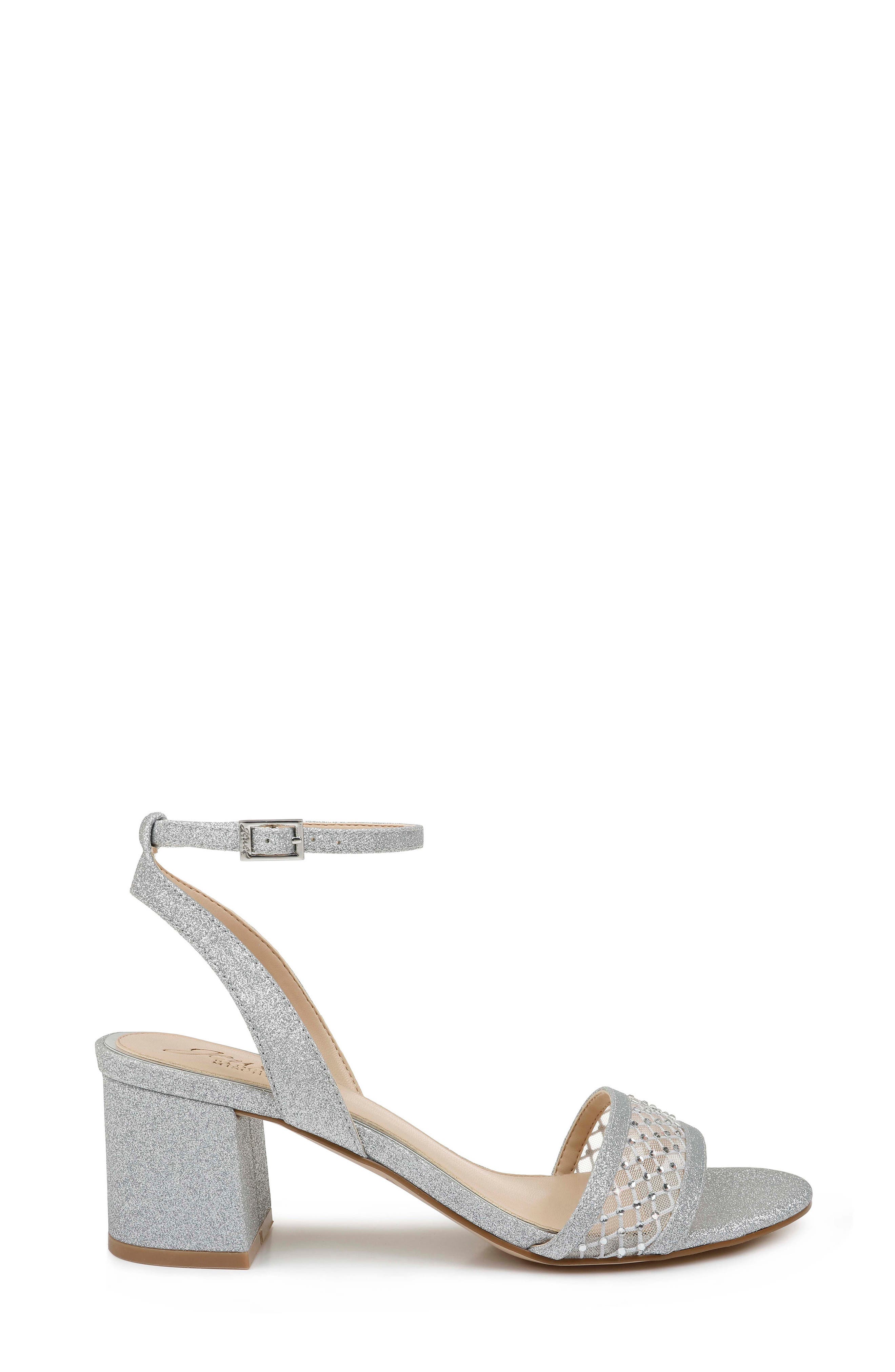 Nadia Sandal, Alternate, color, SILVER