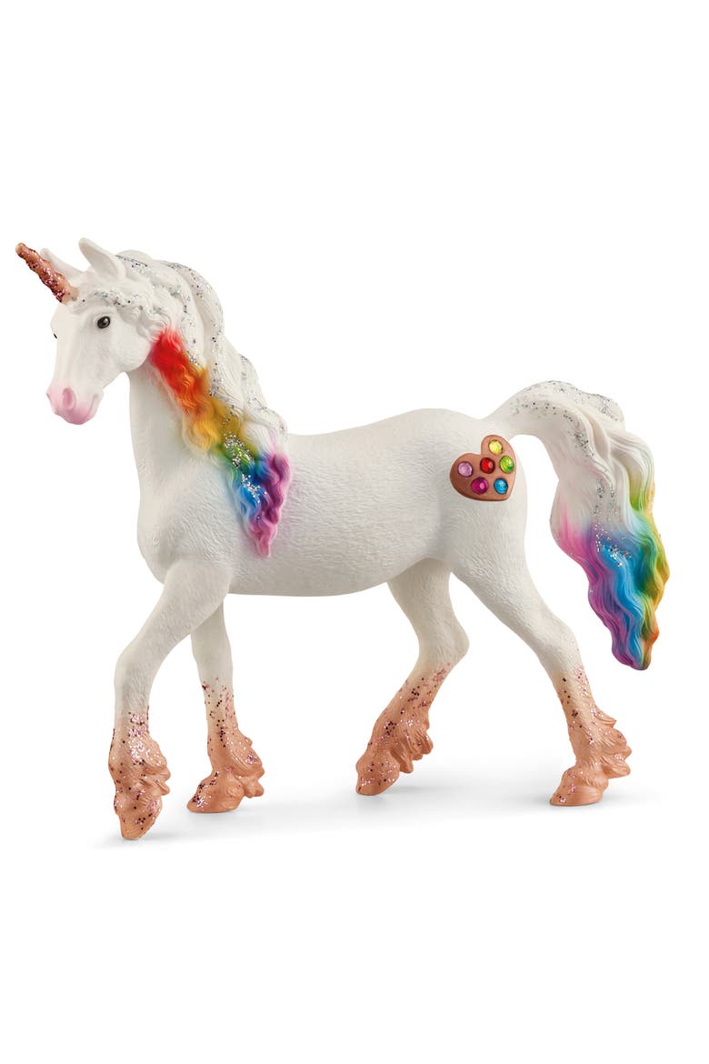 Bayala Rainbow Love Unicorn Mare, Collectible Figurine, Kids, Main, color, Multicolored