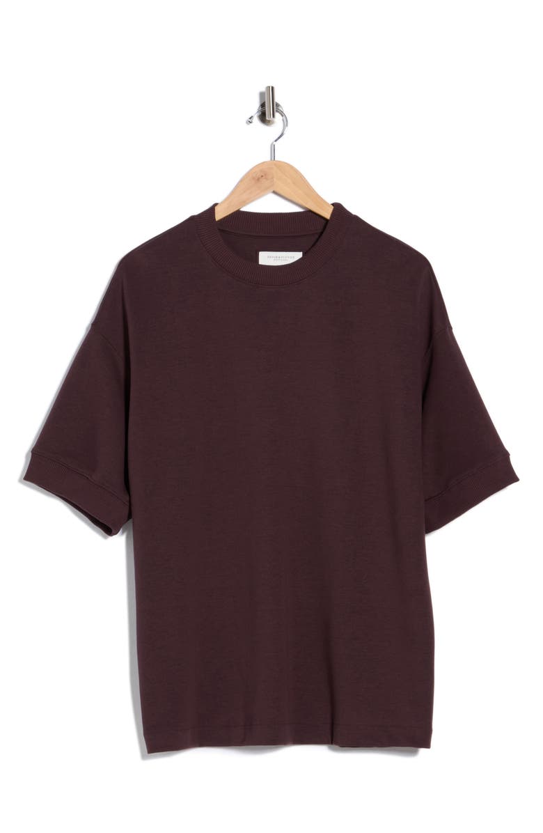 DENIM AND FLOWER Heavyweight Knit T-Shirt, Alternate, color, 