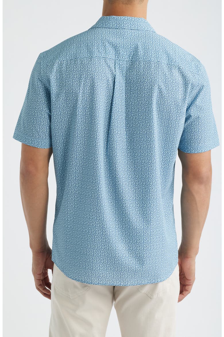 Daher Performance Camp Shirt, Alternate, color, MALIBLU