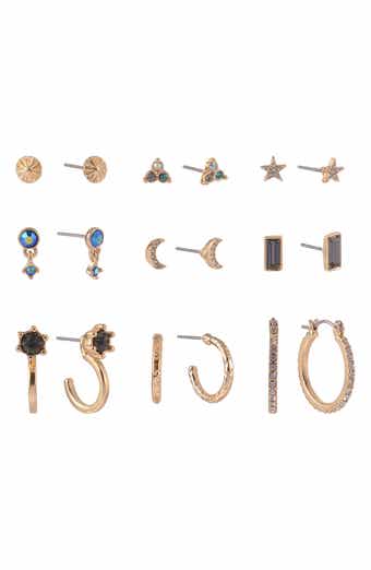 RACHEL Rachel Roy Set of 9 Earrings