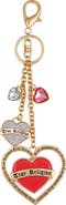 True Religion Triple Heart Bag Charm