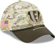 New Era Men's New Era  Camo Cincinnati Bengals 2025 Salute to Service 39THIRTY Flex Hat