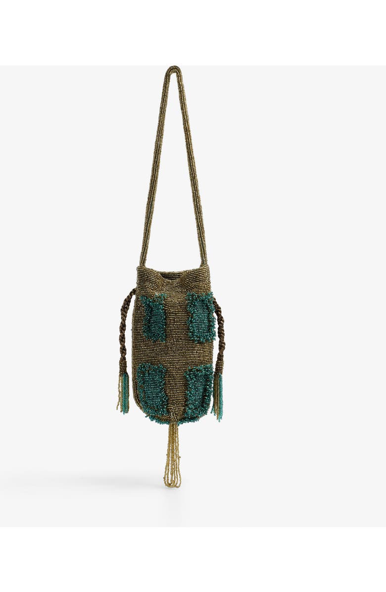 Scalpers Parsacbeads Bag, Main, color, Greengold