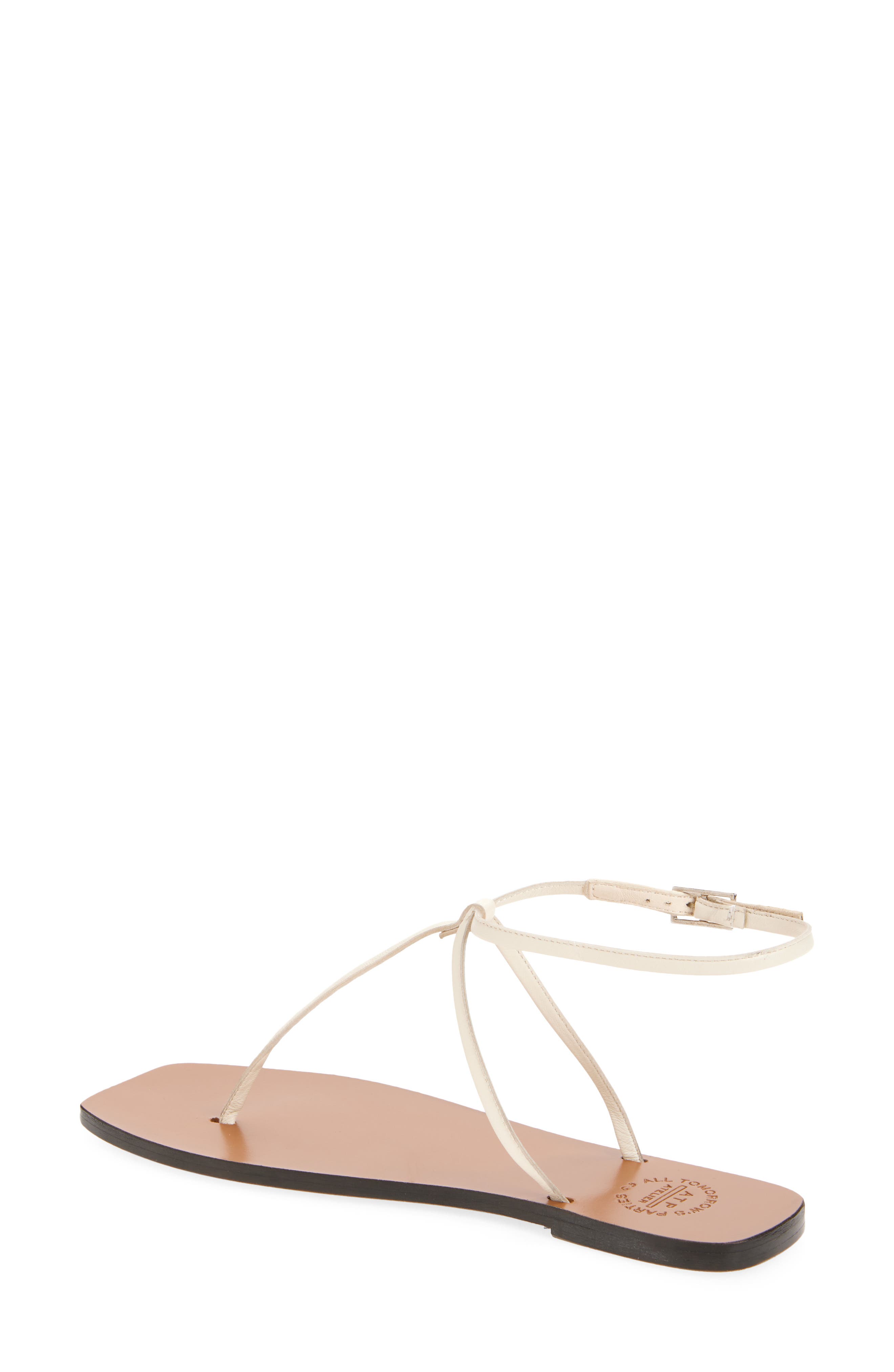 ATP ATELIER Alassio Ankle Strap Sandal, Alternate, color, Linen