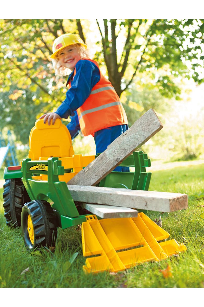 Farm Trailer, Alternate, color, Green/Yellow