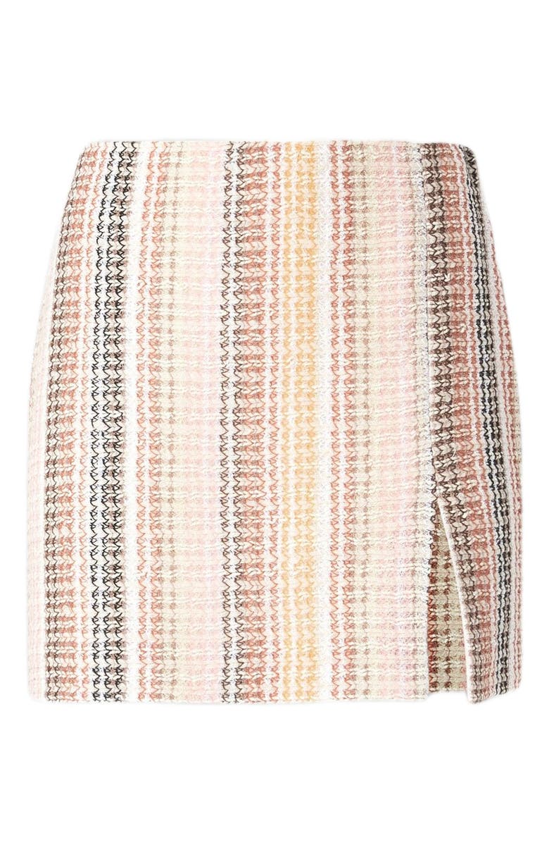 Missoni Caperdoni Motif Cotton Blend Mini Skirt With Slit, Alternate, color, Multicoloured 2
