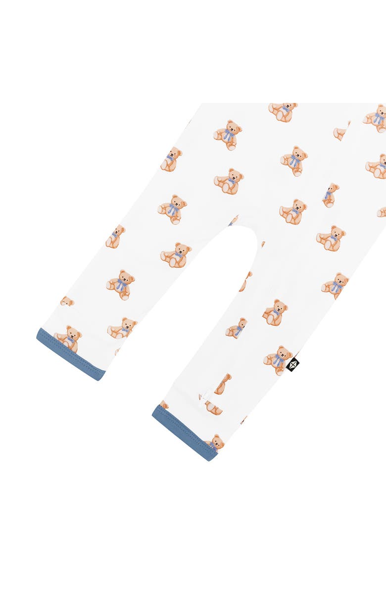 Kyte BABY Zip-Up Romper, Alternate, color, Teddy Bear