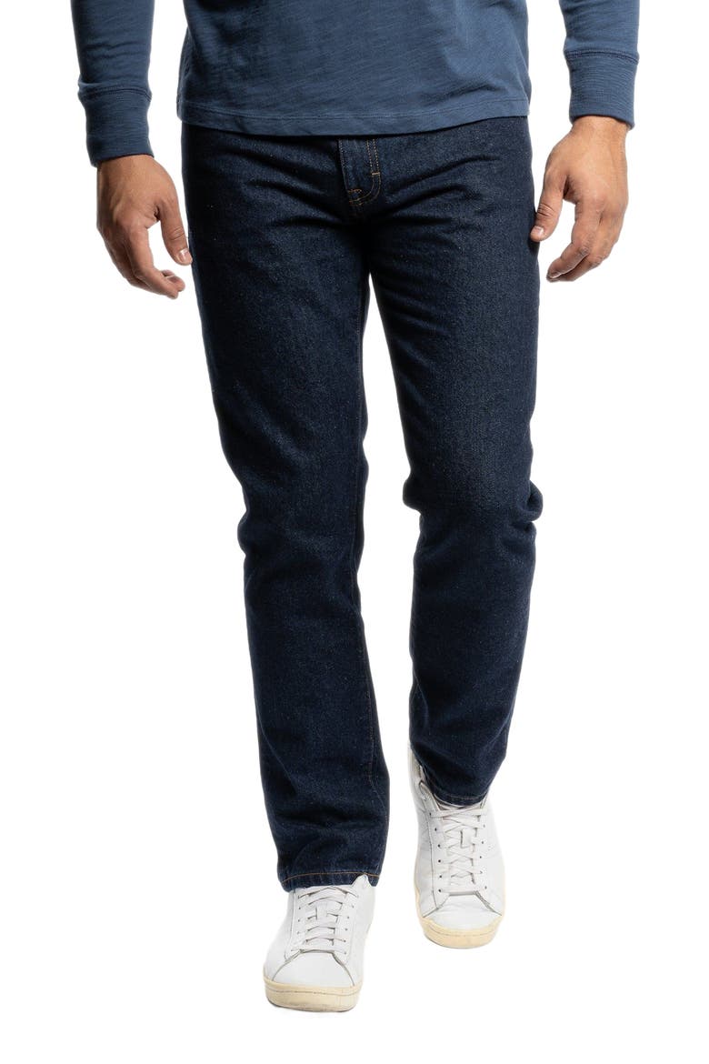 PMNYC Jeans Slim Fit, Alternate, color, Dark Indigo Wash