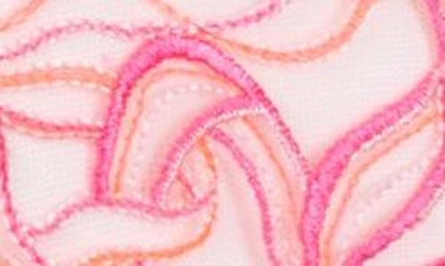 HUNKEMOLLER HUNKEMÖLLER BEAU EMBROIDERED MESH GARTER BELT 