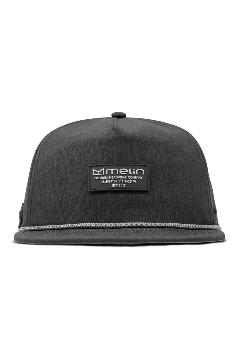 Coronado Brick Hydro Performance Snapback Hat, Alternate, color, HEATHER CHARCOAL
